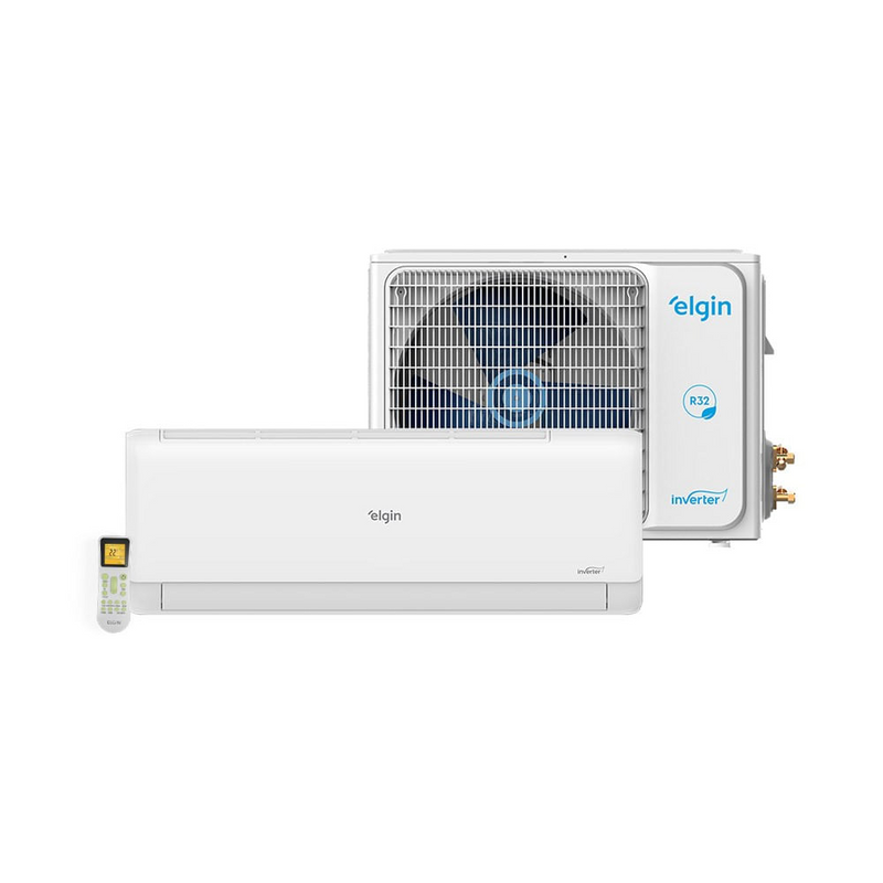 Ar Condicionado Split Hi Wall Eco II Inverter Connect Elgin 12.000 Btus Frio 220v R-32