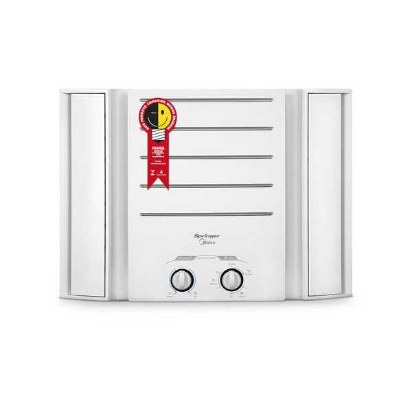 Ar Condicionado Janela 10000 BTUs Frio Branco 127V (110V) Mecânico Midea - Frio Facil