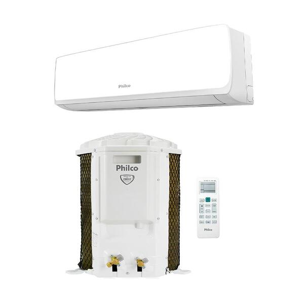Ar Condicionado Split Philco Hi Wall 9.000 Btu/h Quente E Frio Monofasico Branco Pas9qt 220v - Frio Facil